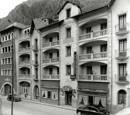 The building